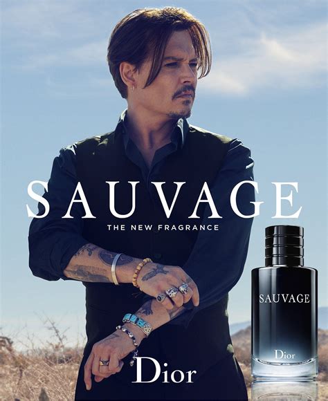 dior and johnny depp|face of dior sauvage.